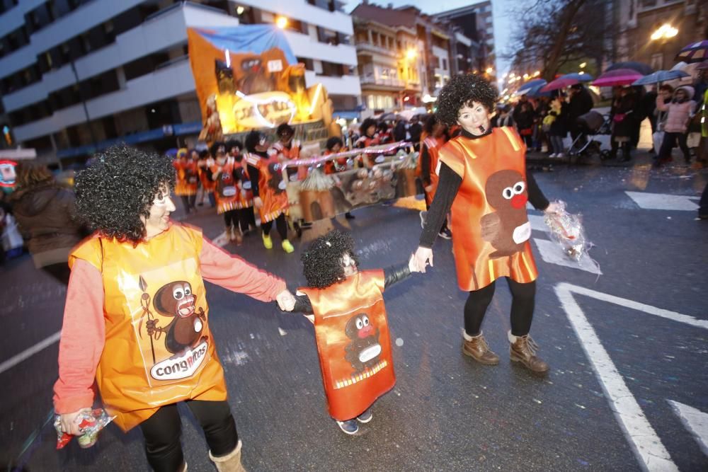 Desfile del martes de Carnaval en el Antroxu de Avilés