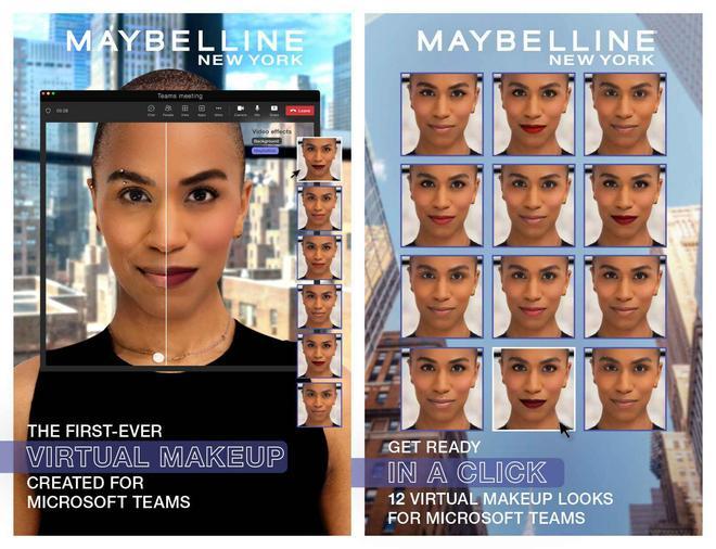 Maybelline x Microsoft Teams