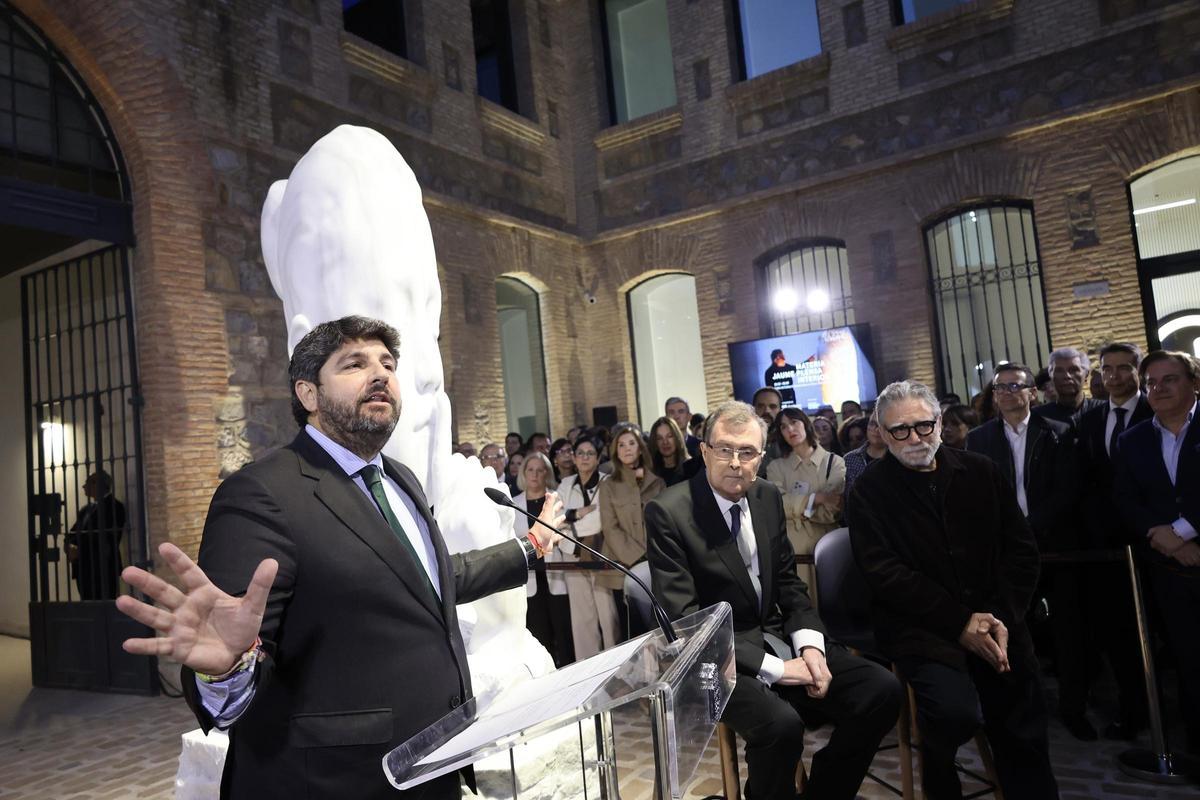 Inauguración de la exposición ‘Materia Interior’ de Jaume Plensa en la Cárcel Vieja de Murcia