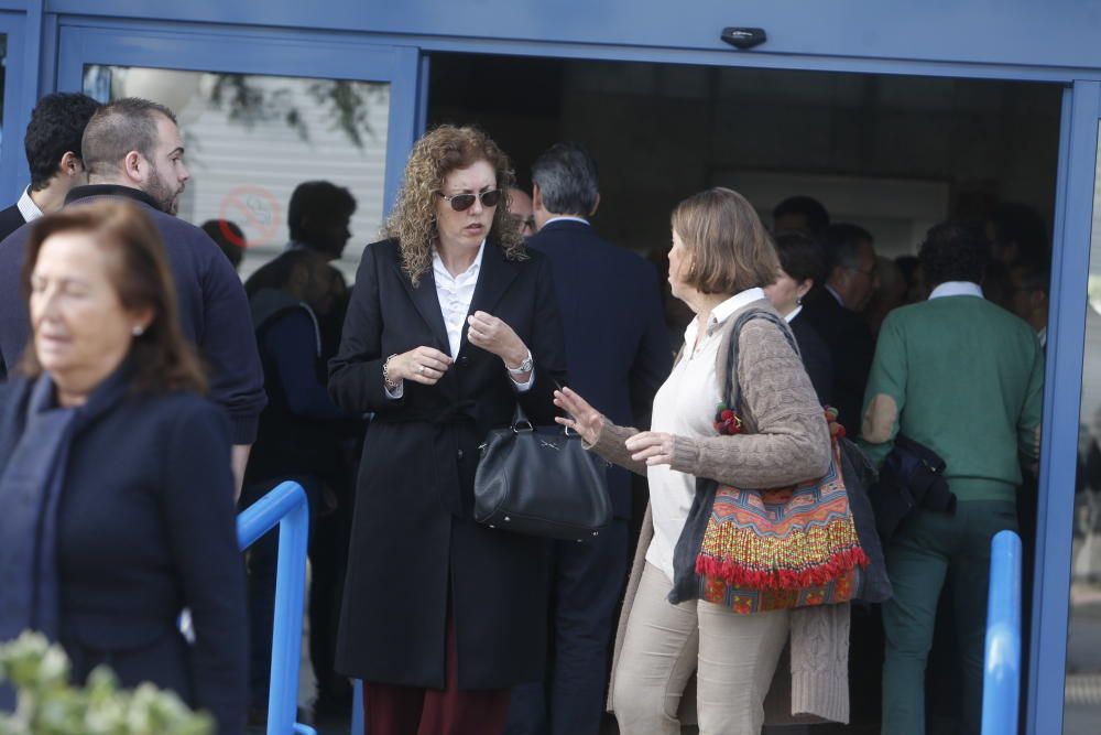 Funeral por la viuda de Vicente Sala