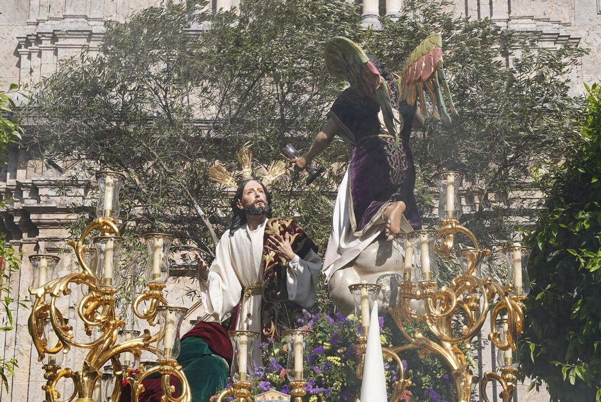 Devoción en San Francisco en el Domingo de Ramos