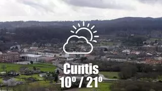 El tiempo en Cuntis: previsión meteorológica para hoy, martes 9 de junio