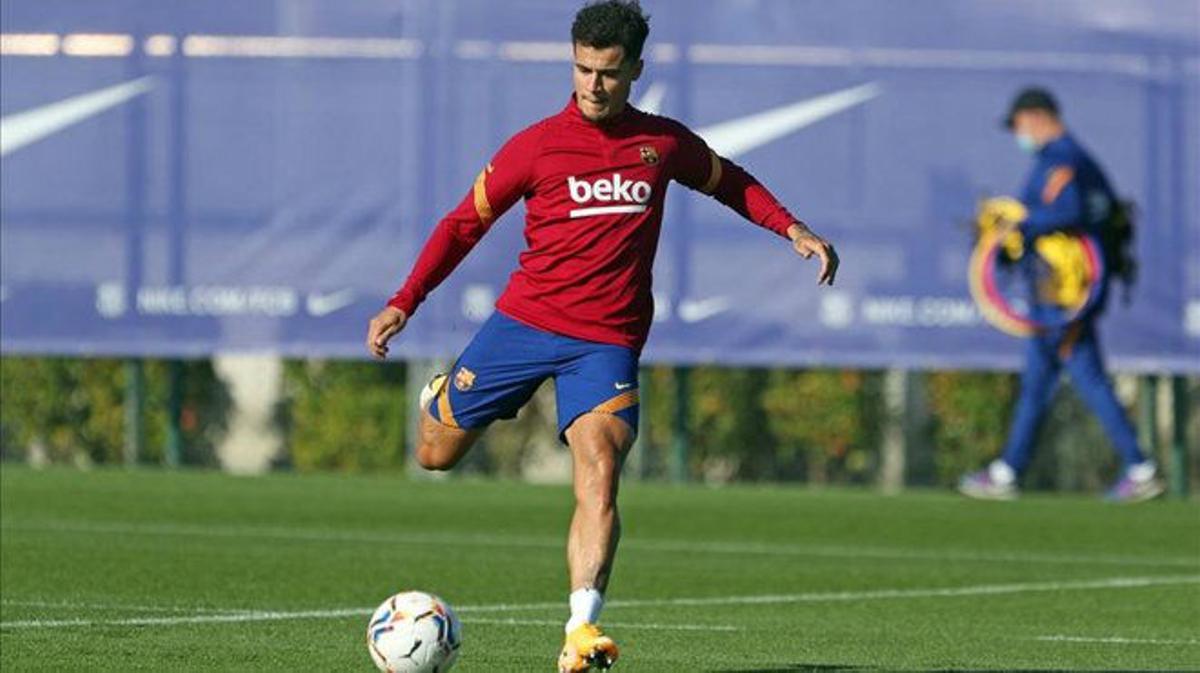 Así ha sido el entrenamiento del FC Barcelona antes de visitar el Metropolitano