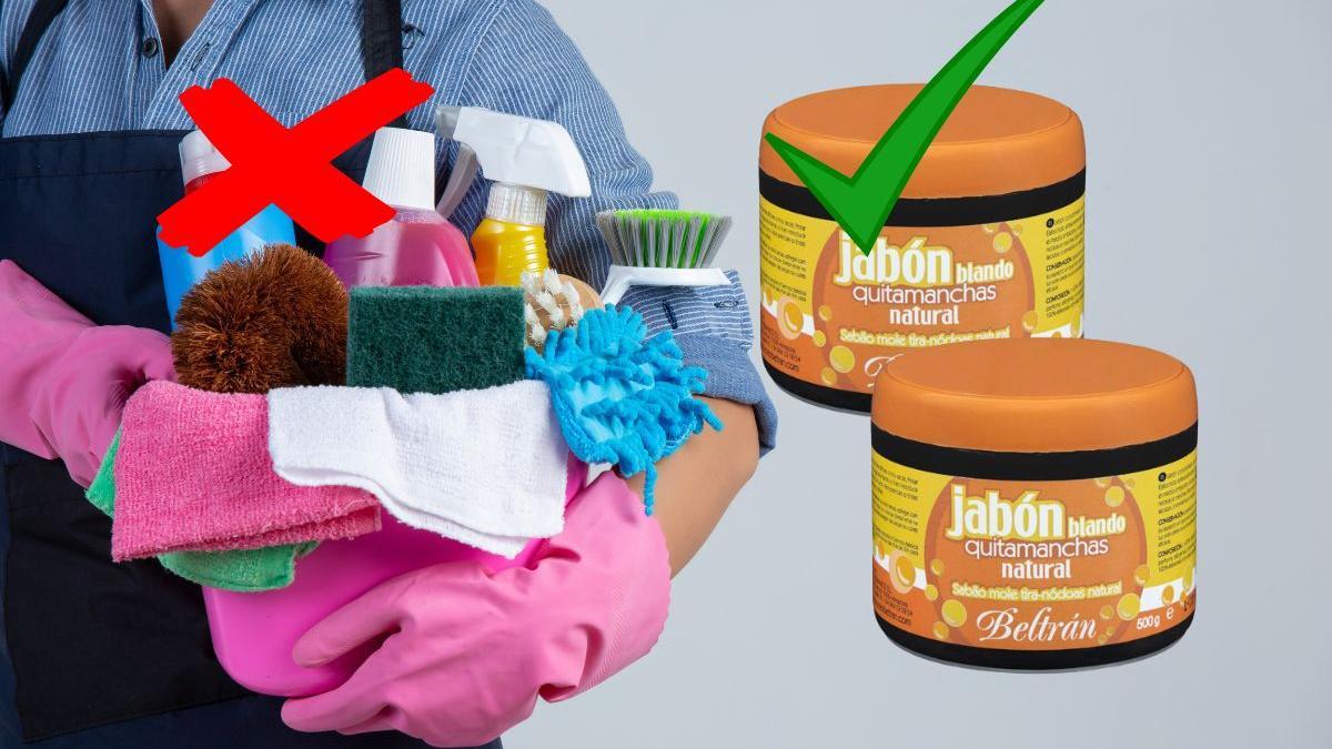 Respiración Detectar cuenco JABÓN BELTRÁN MERCADONA | El jabón natural de Mercadona "todo en uno" que  jubila a los productos de limpieza