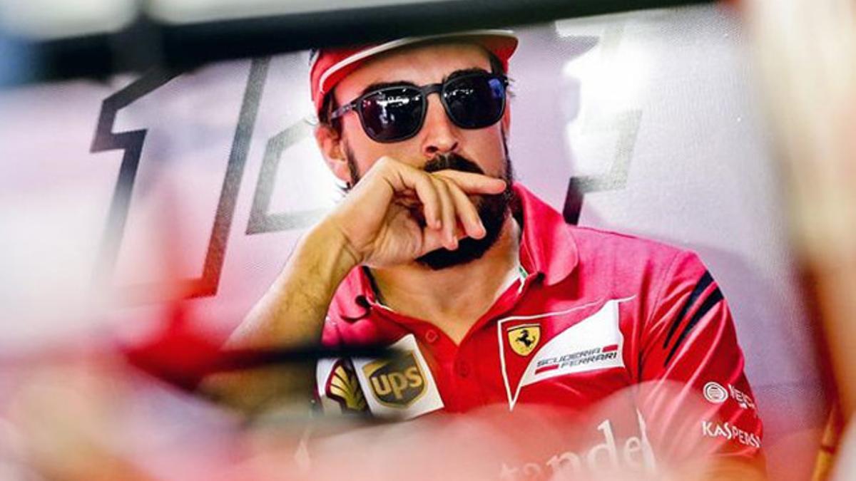 Alonso hizo unfollow a Ferrari