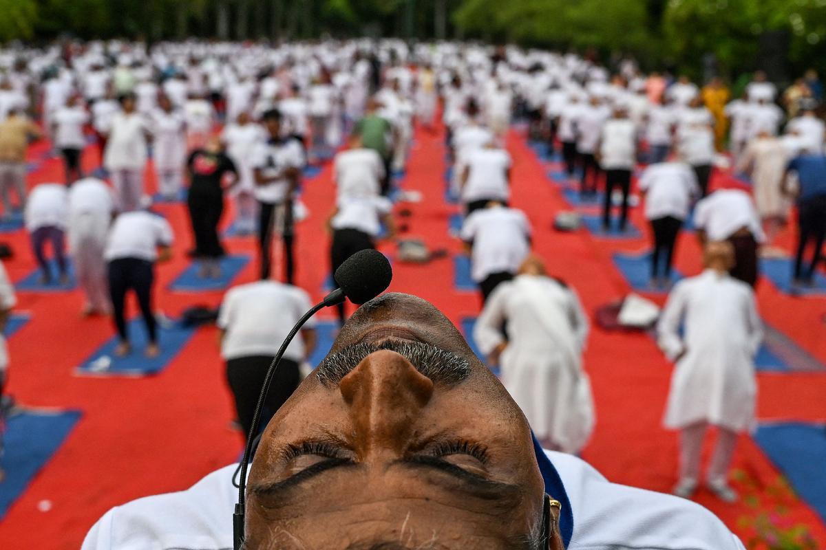 Día Internacional del Yoga en la India