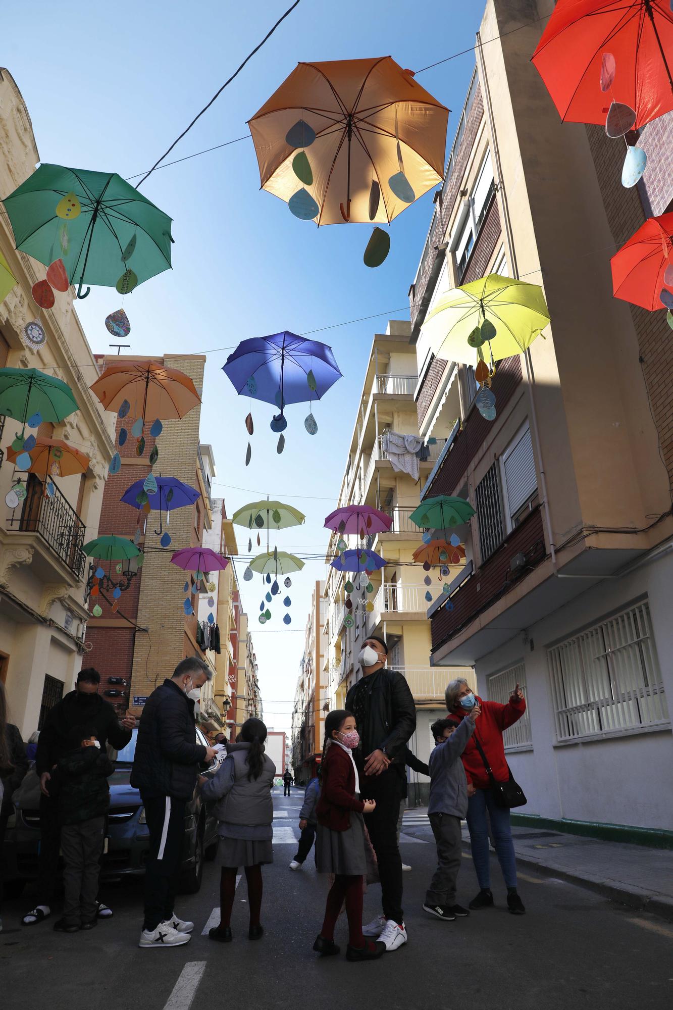 Pluja de desitjos pel Dia de la Pau