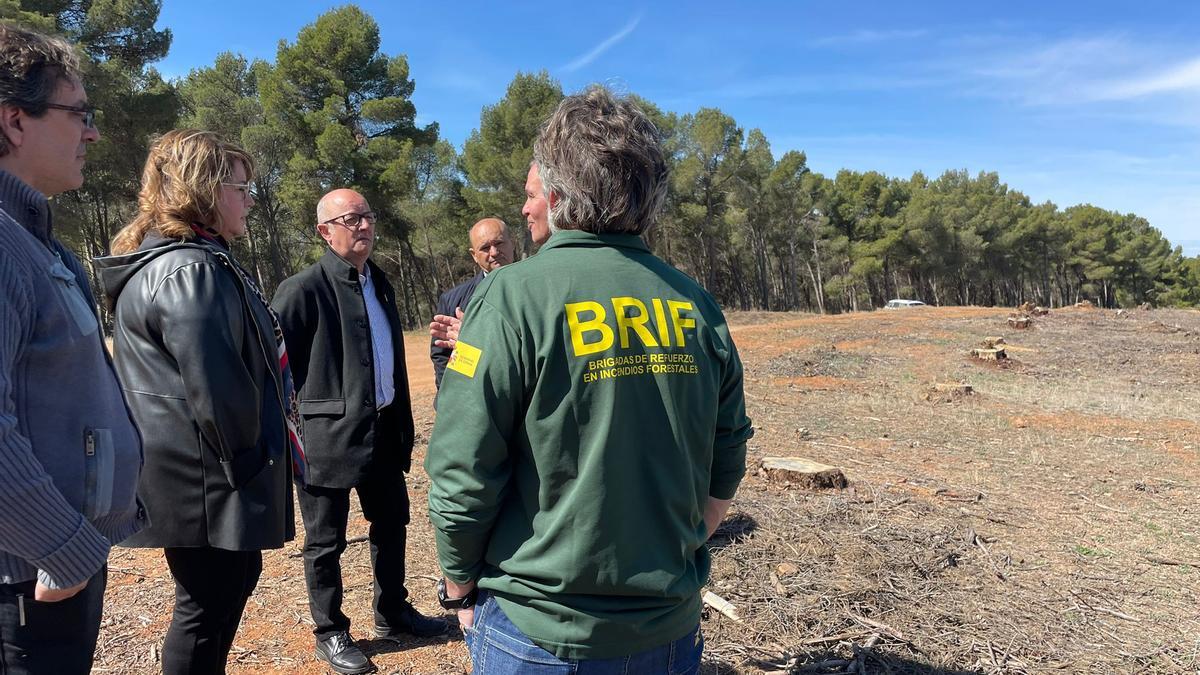 Visita a Daroca, donde se ha presentado el nuevo proyecto del BRIF.