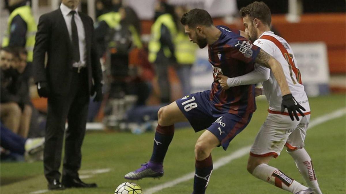 El Rayo volvió a verse frenado por el Eibar