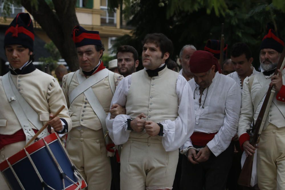 Homenaje al capitán Moreno en Málaga