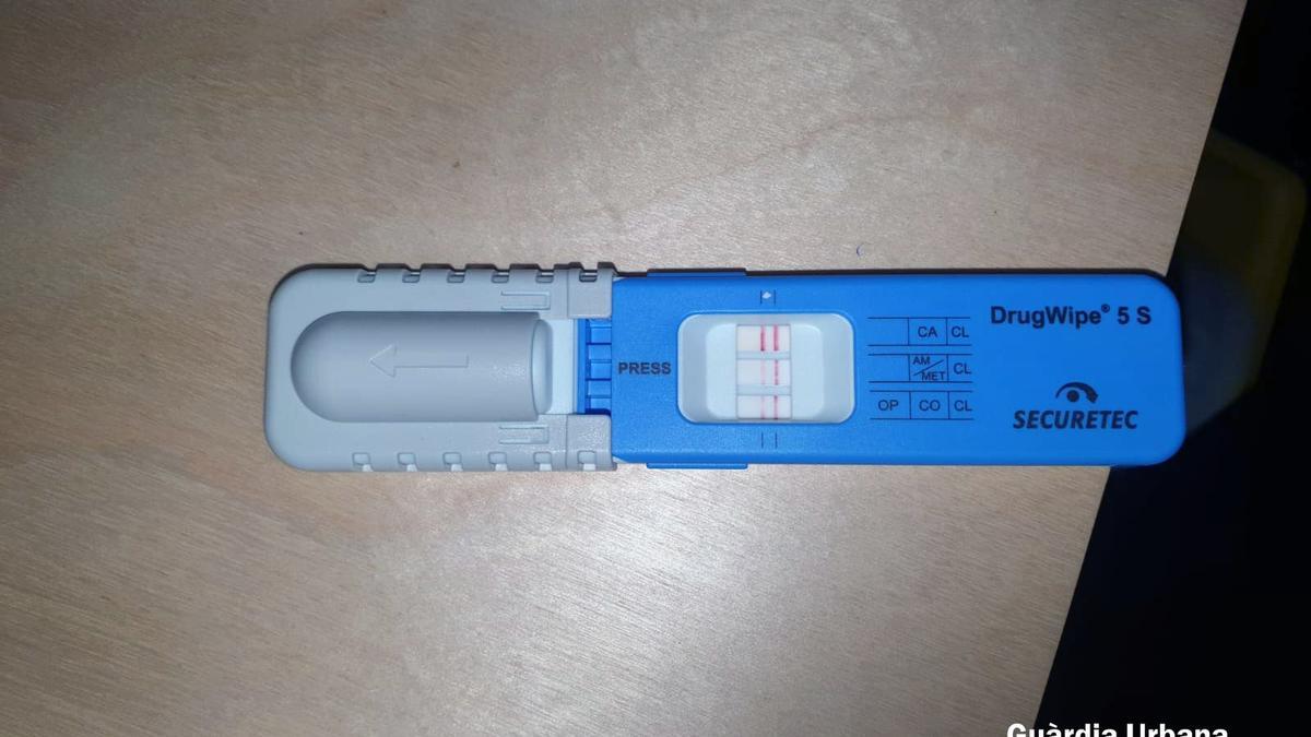 El sospechoso circulaba bajo los efectos de las drogas