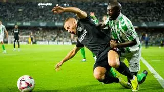 William Carvalho se retira lesionado en una primera parte gris del Betis (0-0)