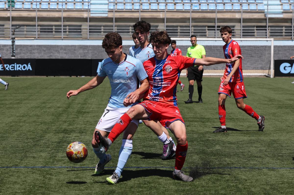 Vigo, A Madroa. Partido del Celta Juvenil y celebración Vigo, A Madroa. Partido del Celta Juvenil y celebración
