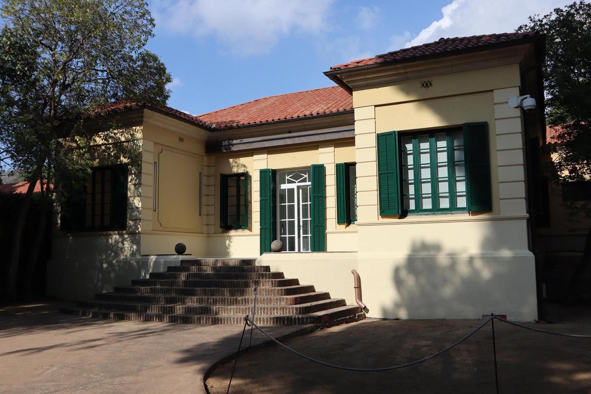 Imagen de la fachada de la oficina de expresident de Pere Aragonès.