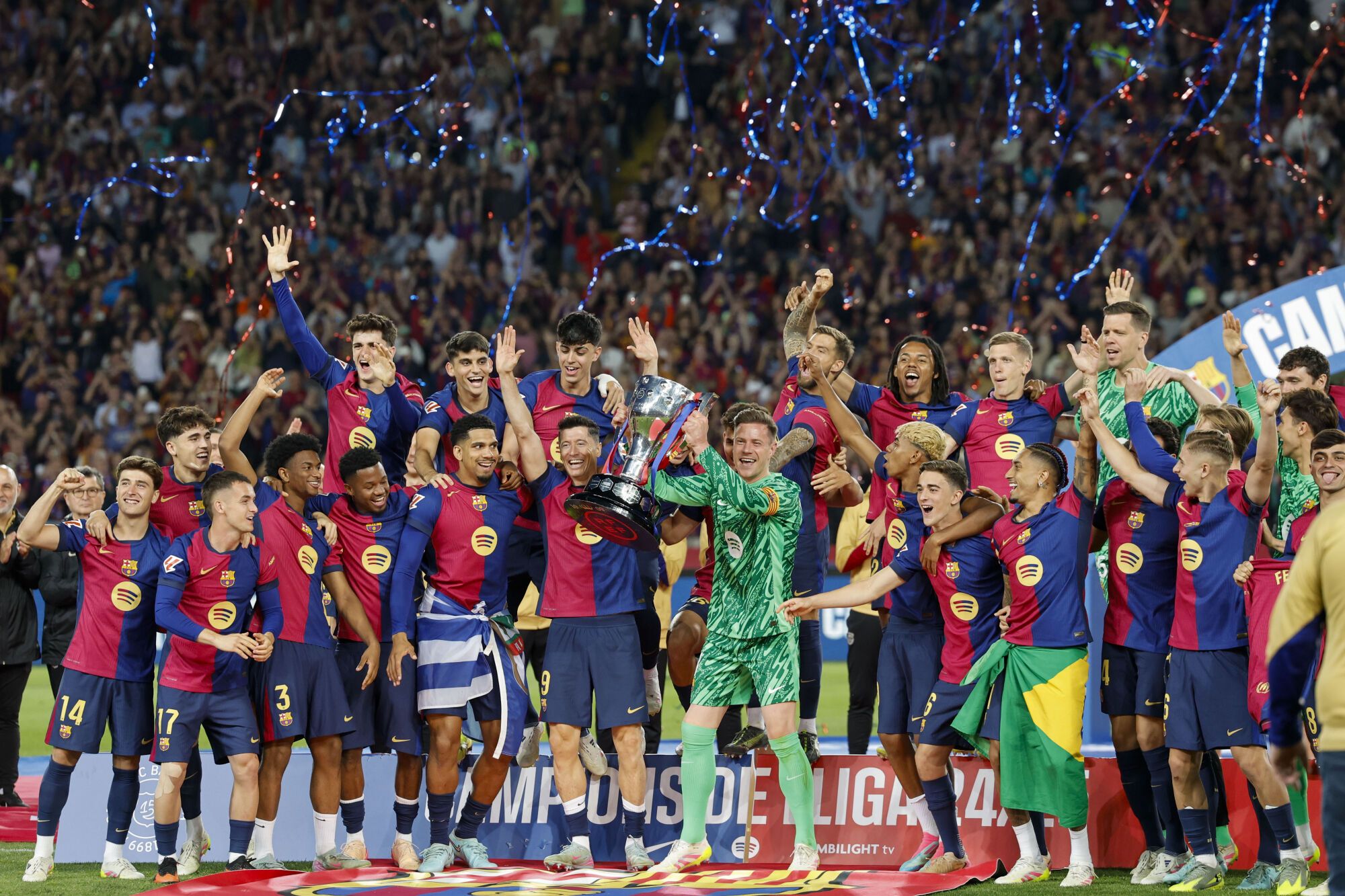 Los mejores momentos del Barça en Montjuïc