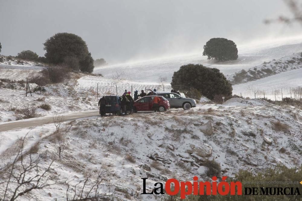 Nieva en Inazares