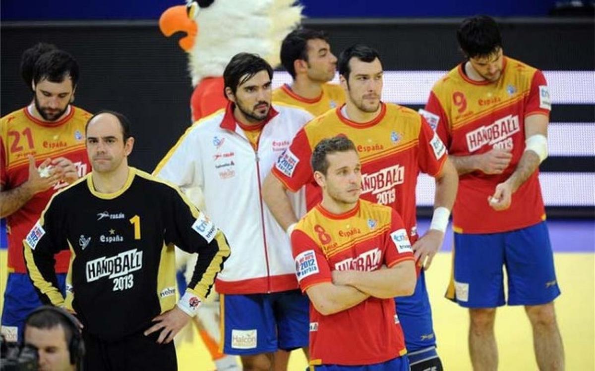 Gedeón Guardiola, con la selección española en 2012.