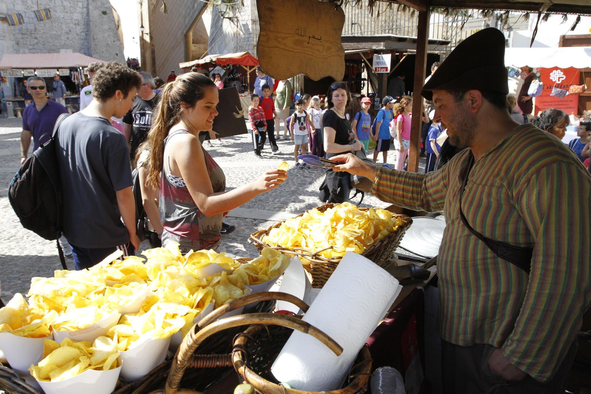 Edición de 2014 de la Feria Medieval de Ibiza.