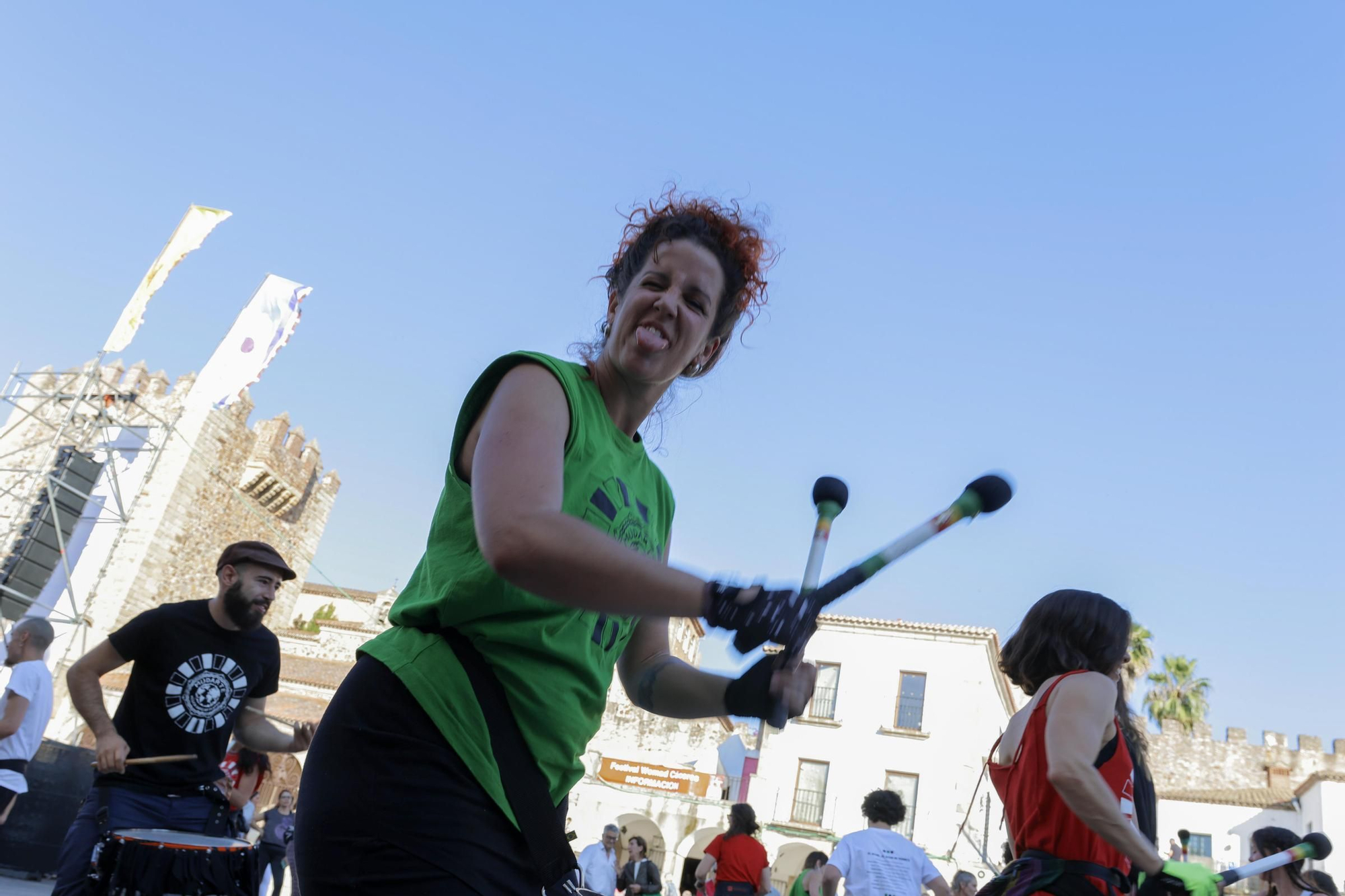 Así fue el primer día del festival Womad en Cáceres