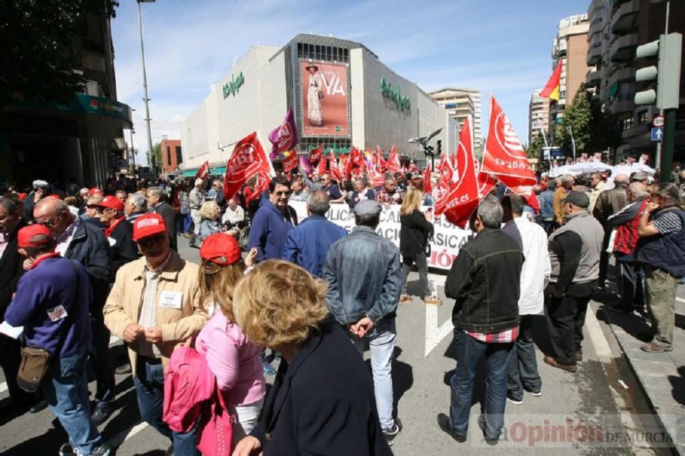 Manifestación del 1 de mayo en Murcia