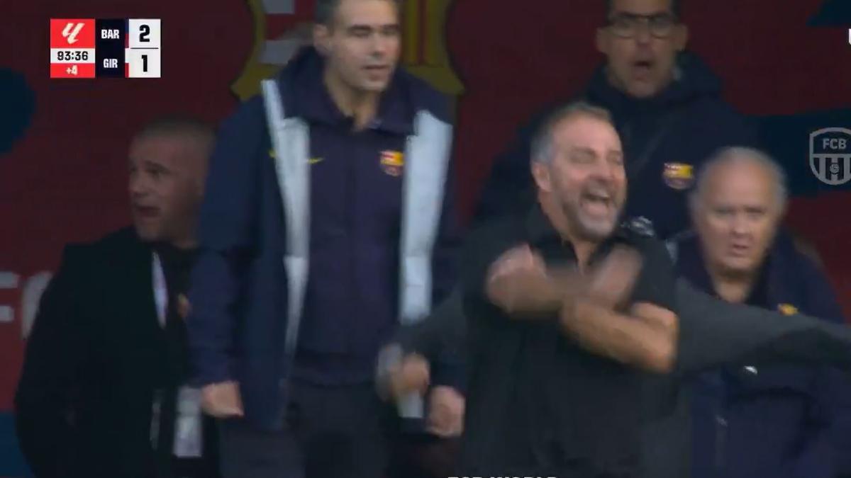 Flick no estará en el Santiago Bernabéu