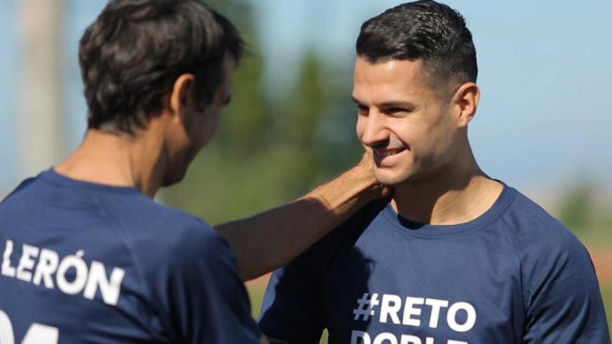 Vitolo y Valerón, un pulso de genios con Volkswagen