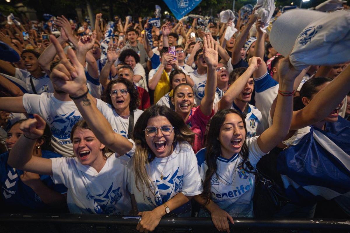Así fue el ascenso del CD Tenerife a Segunda División
