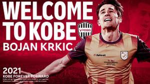 Bojan Krkic ficha por el Vissel Kobe japonés y jugará de nuevo con Iniesta