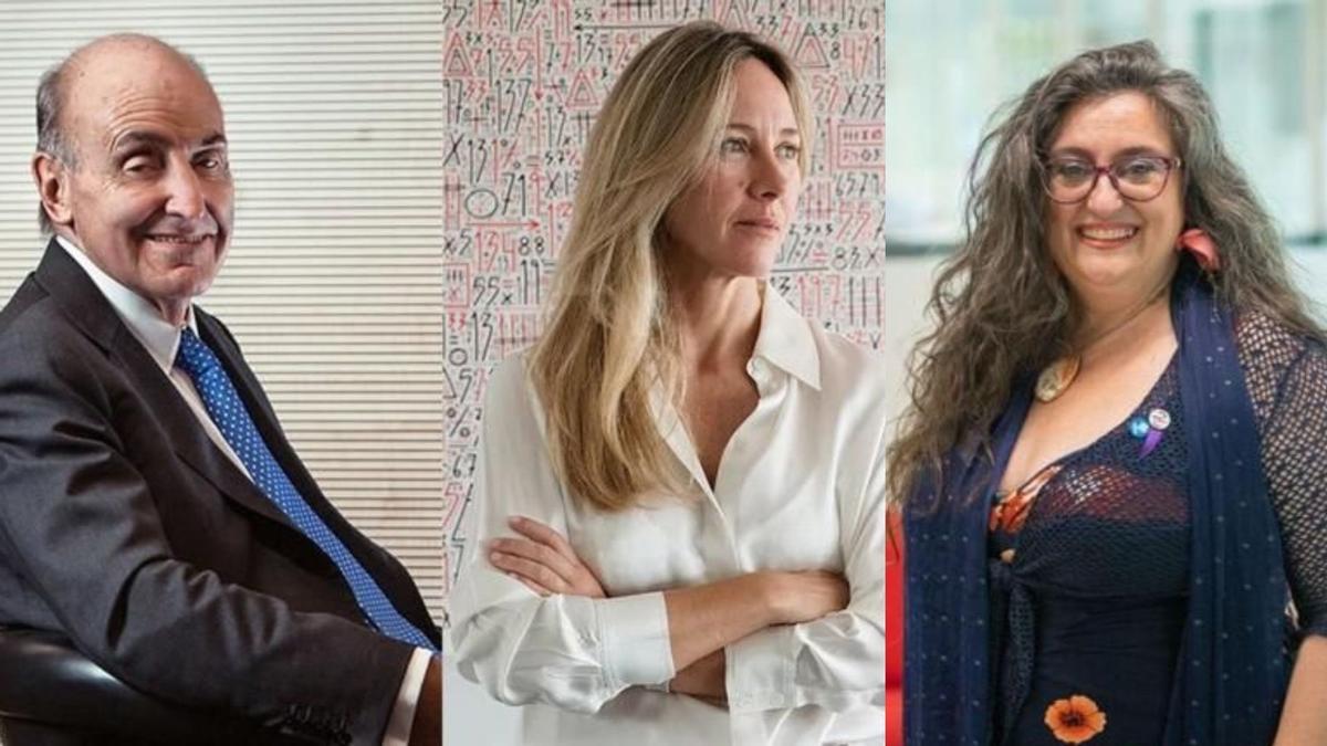 Miquel Roca, Sonia Mulero i Karina Gibert.