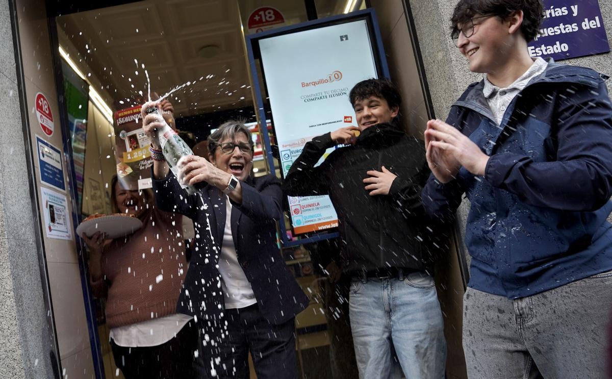 Madrid. 22.12.2025. Lotería de Navidad. 2º Premio 70048