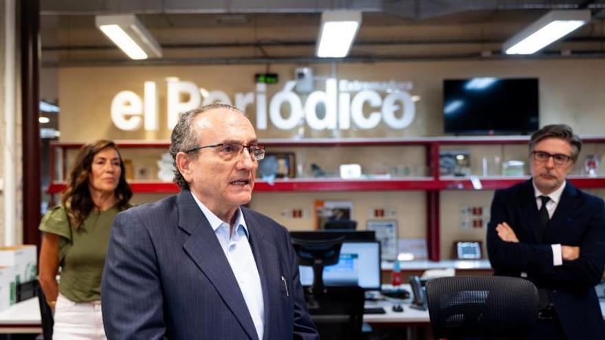 Javier Moll reafirma la "vocación" de Prensa Ibérica por Extremadura