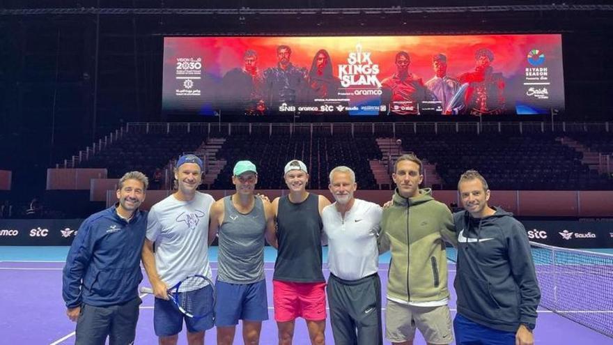 Six Kings Slam: Nadal (y el resto de estrellas del tenis), al asalto del botín árabe antes del último baile en la Davis