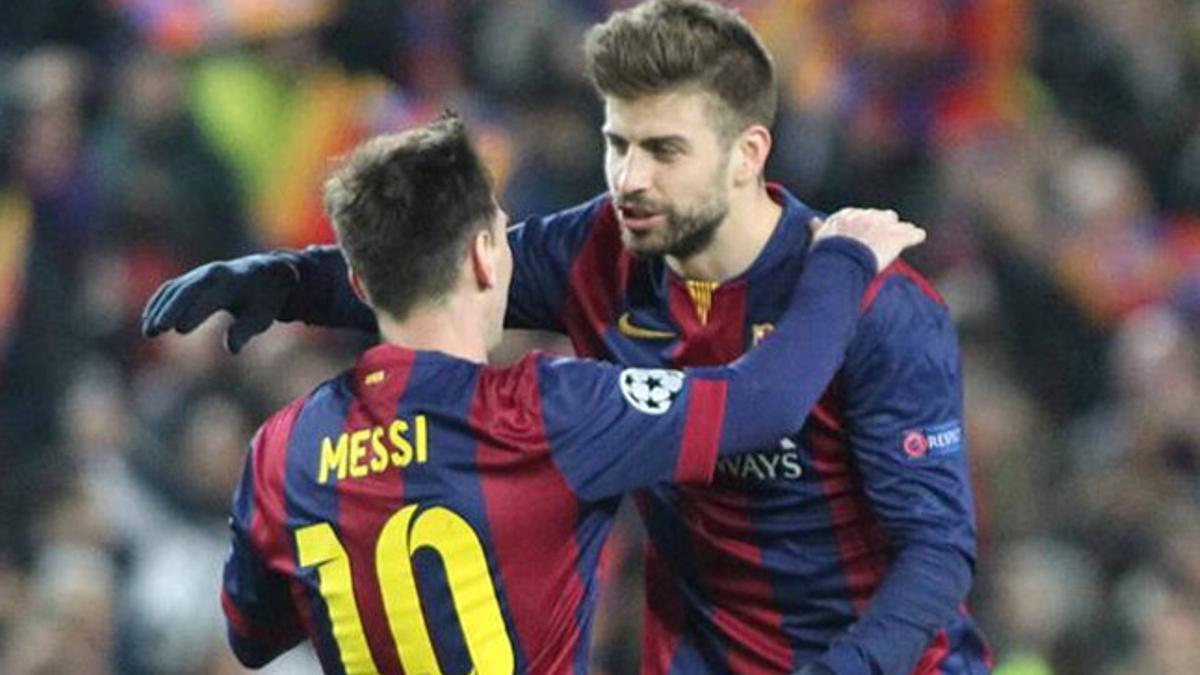 Gerard Piqué le recordó a Leo Messi que sigue siendo &quot;D10S&quot;