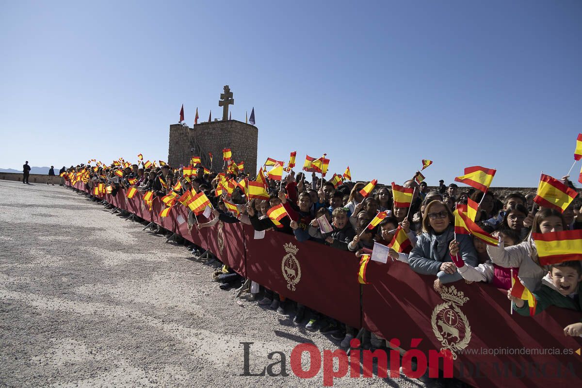 Visita de los reyes de España a Caravaca (explanada de la Basílica)