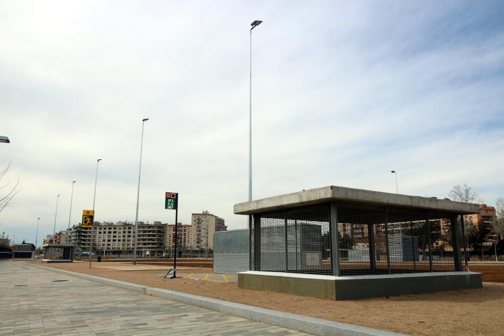 Inauguració de les obres del parc Central