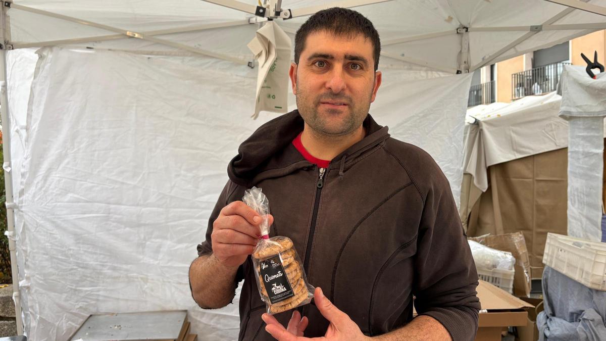 El pastisser Marc Armela, creador de les galetes Quimets.