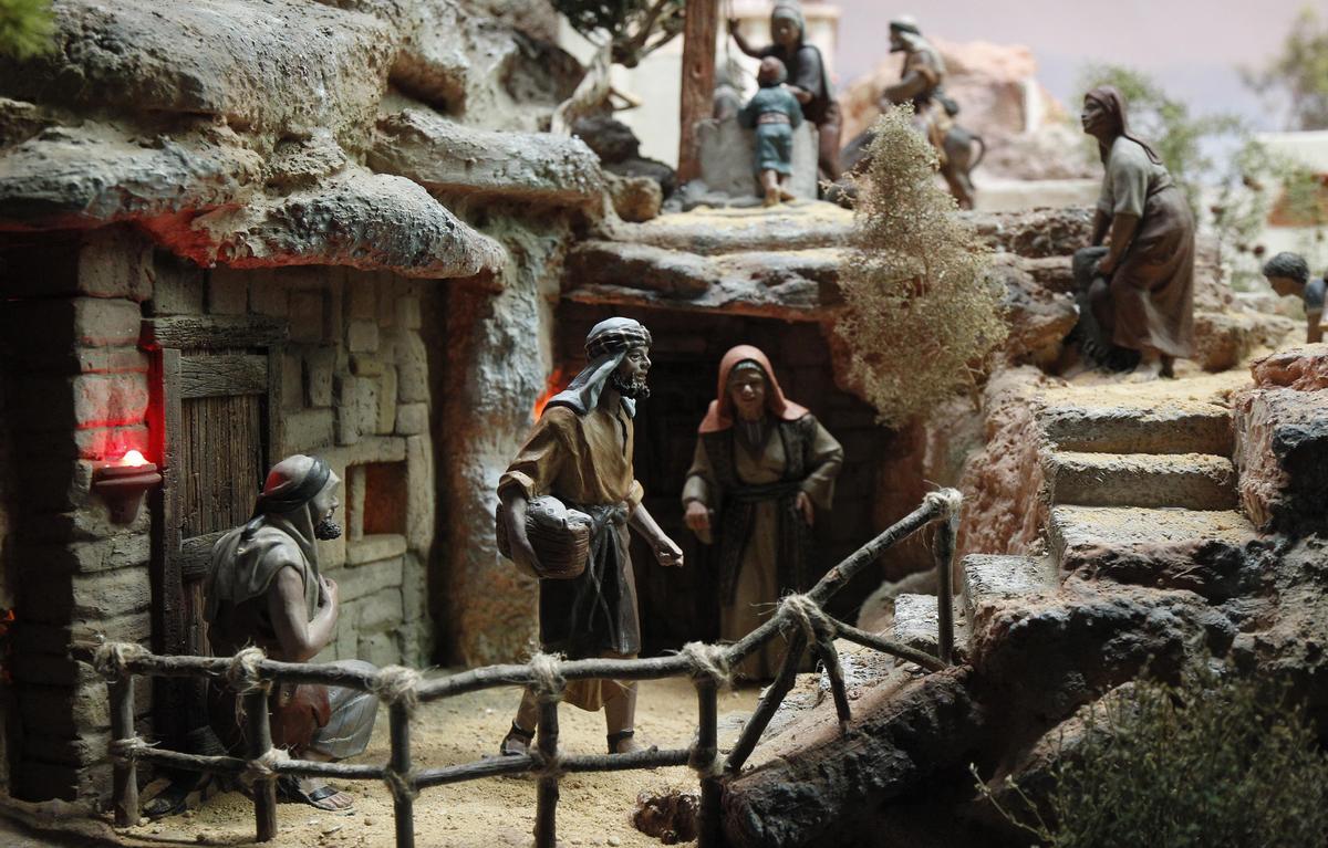 Así es el Belén de Nuevo Centro para la Navidad 2022