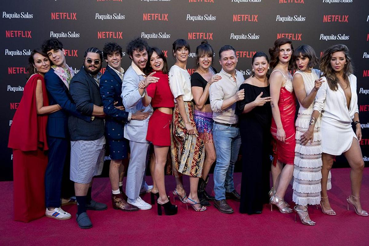 Photocall de la première de la segunda temporada de 'Paquita Salas'