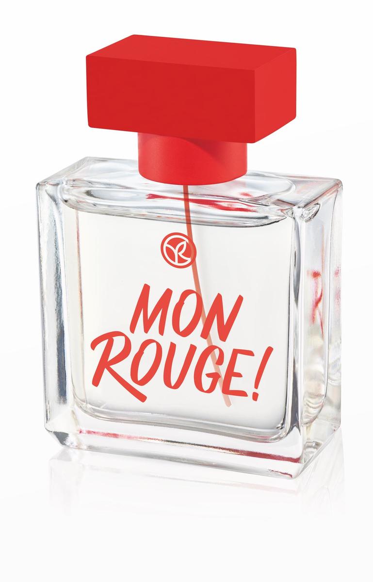 Eau de Parfum Mon Rouge, de Yves Rocher (42 euros)