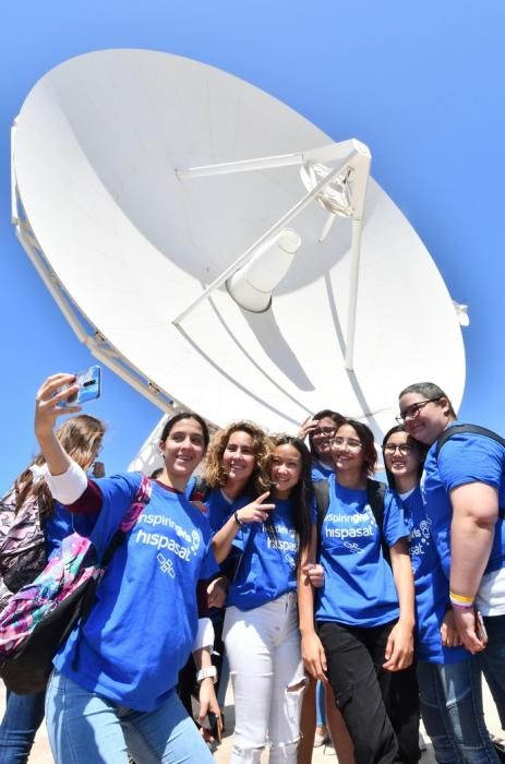 La estación espacial de Maspalomas recibe a estudi