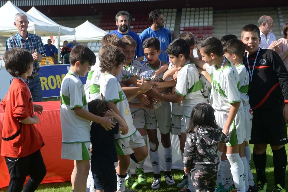 Los celestes vencen por la mínima al Pabellón Ourense en una bonita final