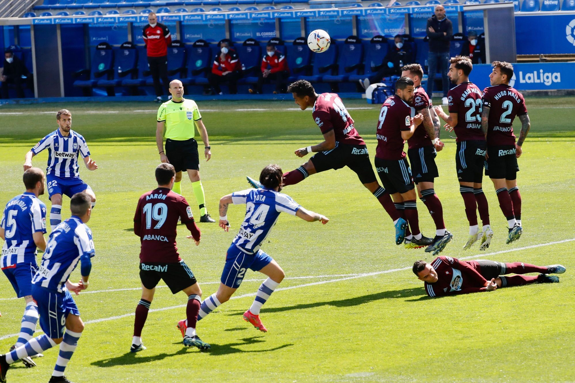 Las mejores imágenes del Alavés - Celta