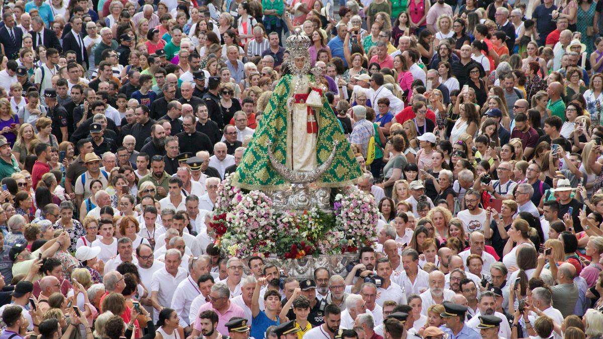 Una imagen de la Romería de la Fuensanta.