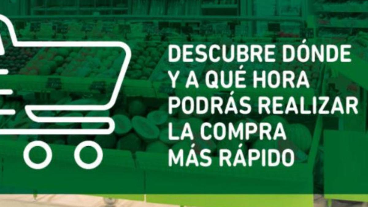 HiperDino ha habilitado un sistema con el que ofrece información sobre la afluencia de clientes