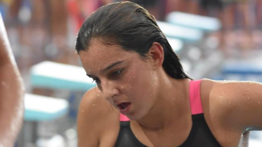 María de Valdés, campeona de España en 1500 libres