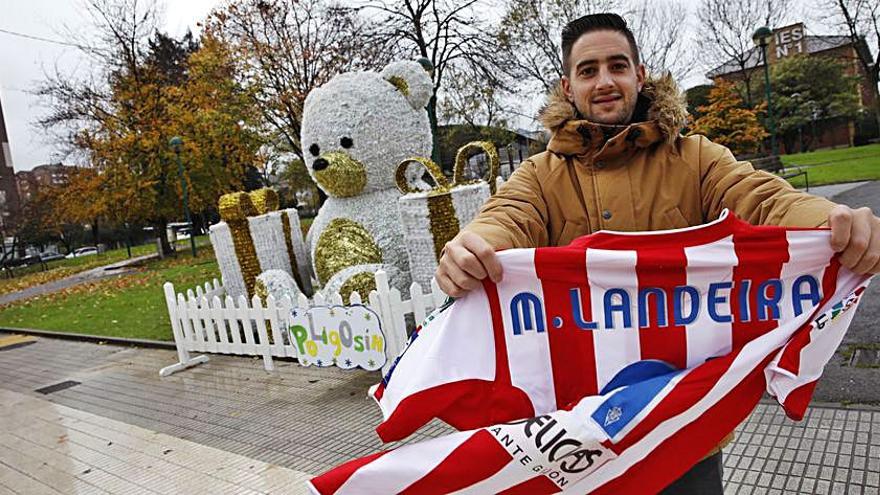 Marcos Landeira, candidato a entrenar al juvenil del Sporting
