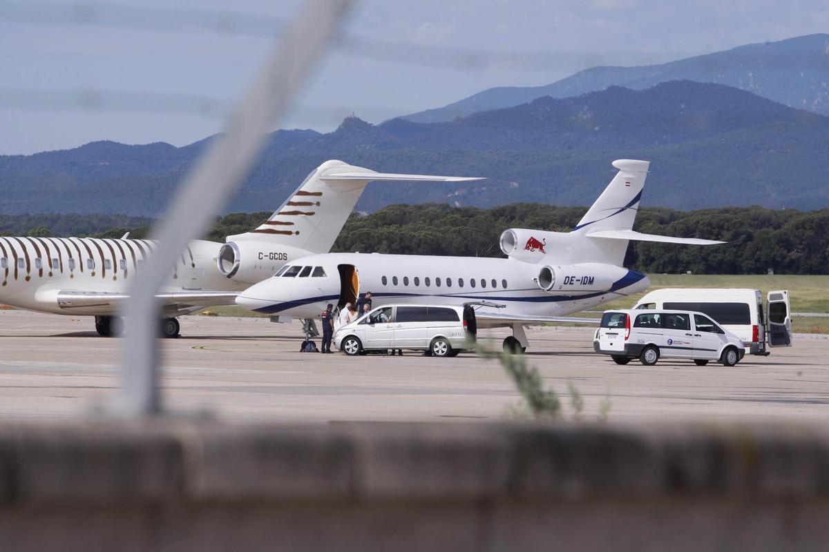 Jets privats a l'aeroport de Girona