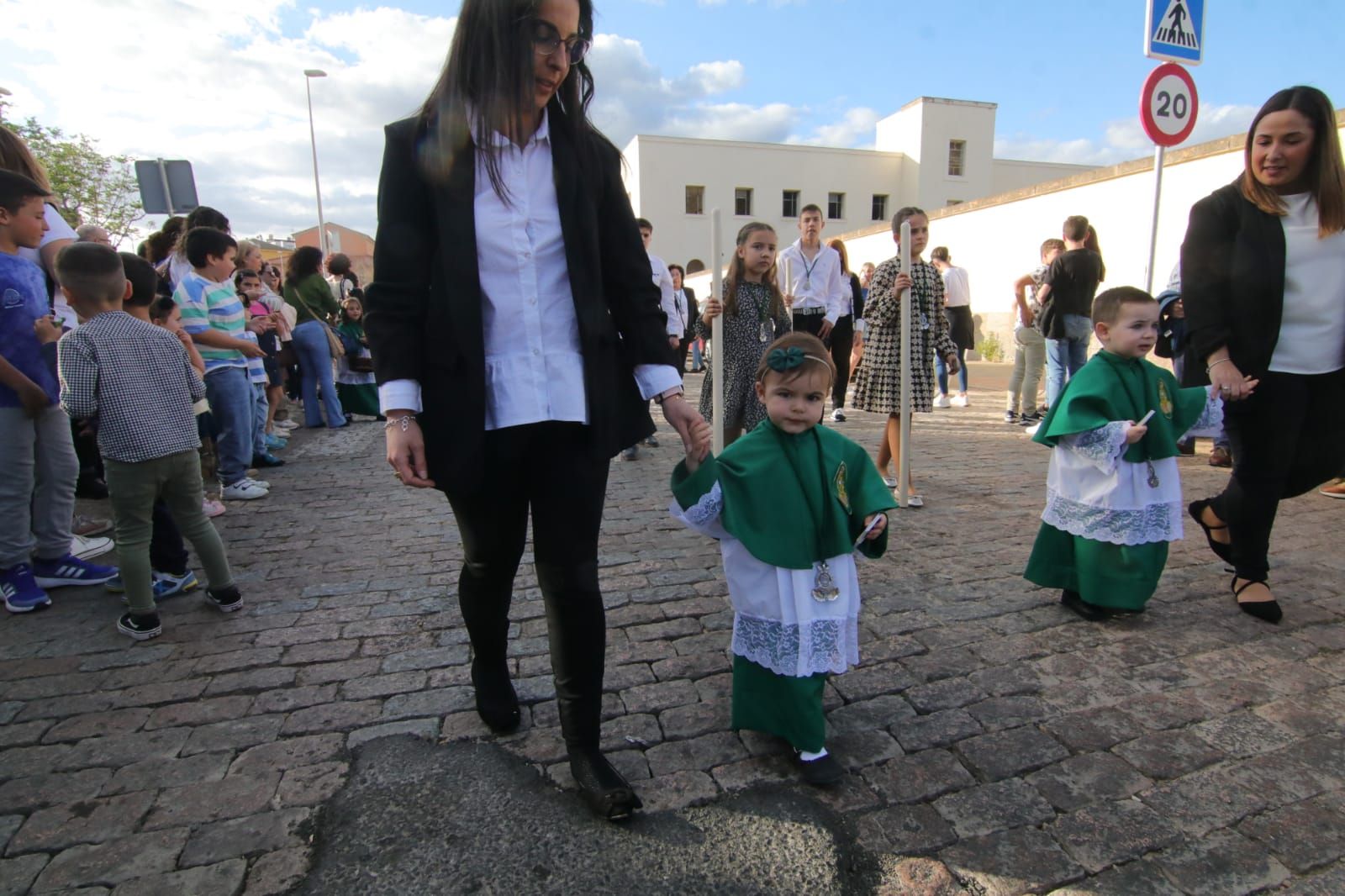 La salida de María Santísima de la O por Fátima, en imágenes