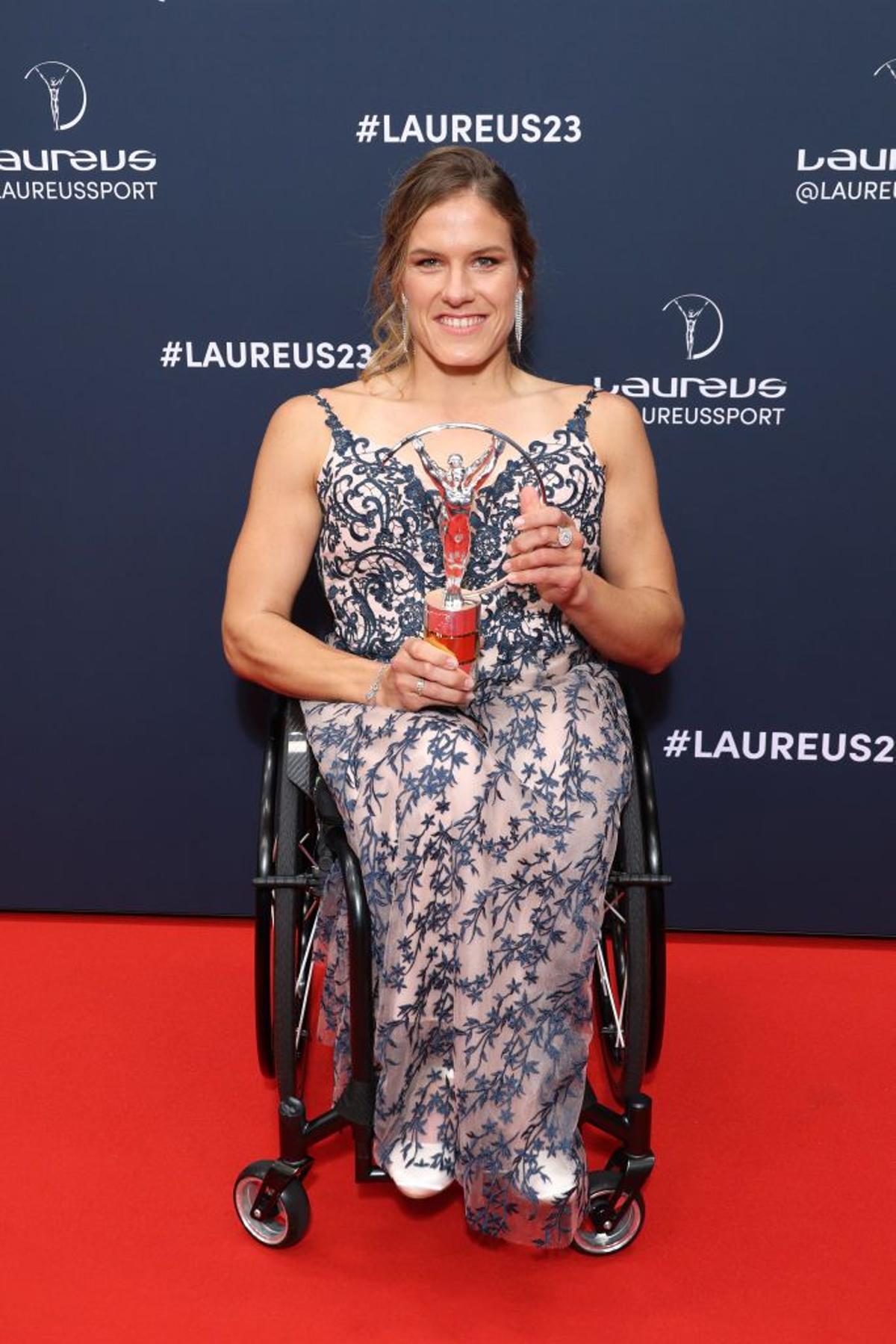 Catherine Debrunner en los Premios Laureus 2023