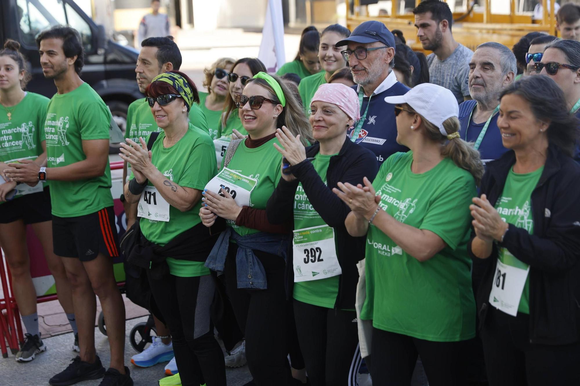 Así fue la carrera contra el cáncer en Gijón (en imágenes)